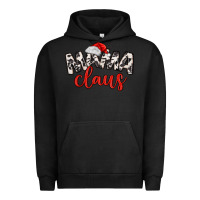 Pigment Black Mama Claus Urban Hoodie - MaliasSmallBusiness