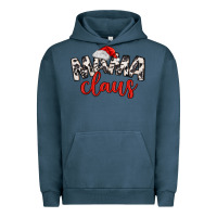 Pigment Midnight Navy Mama Claus Urban Hoodie - MaliasSmallBusiness