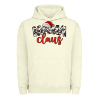 Pigment Pistachio Mama Claus Urban Hoodie - MaliasSmallBusiness