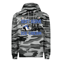Slate Camo if you want a soft serve get some ice cream Premium Hoodie - MaliasSmallBusiness