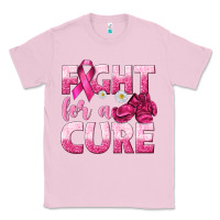 Bubblegum Pink Fight For a Cure Classic Tee - texasbilliewilder