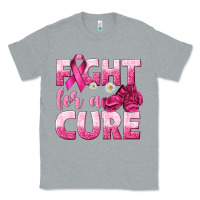 Heather Grey Fight For a Cure Classic Tee - texasbilliewilder