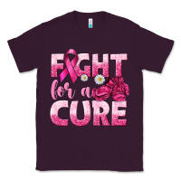 Plum Fight For a Cure Classic Tee - texasbilliewilder