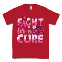 Red Fight For a Cure Classic Tee - texasbilliewilder