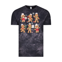 Cloud Black nurse gingerbread Vintage Tee - MaliasSmallBusiness