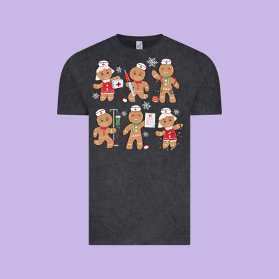 Vintage Tee nurse gingerbread