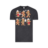 Vintage Black nurse gingerbread Vintage Tee - MaliasSmallBusiness