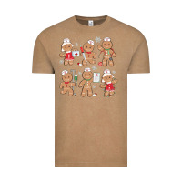 Vintage Coffee nurse gingerbread Vintage Tee - MaliasSmallBusiness