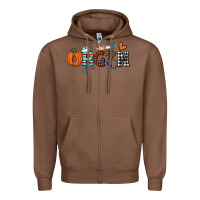 Chestnut obgyn Zipper Hoodie - CowhideDigitalArt