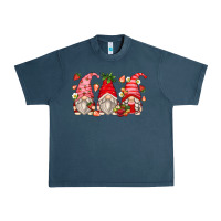 Midnight Navy strawberry gnomes Urban Heavy Tee - Zillion Design Studio
