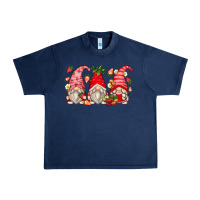 Navy strawberry gnomes Urban Heavy Tee - Zillion Design Studio