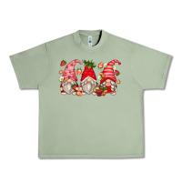 Oil Green strawberry gnomes Urban Heavy Tee - Zillion Design Studio
