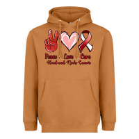 Meerkat peace love cure head and neck cancer Heavyweight Hoodie - Jasminsmagicworld