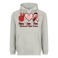 Moon Dust peace love cure head and neck cancer Heavyweight Hoodie - Jasminsmagicworld