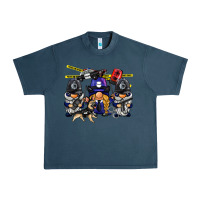 Midnight Navy police gnome Urban Heavy Tee - BarkalooDesign