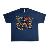 Navy police gnome Urban Heavy Tee - BarkalooDesign