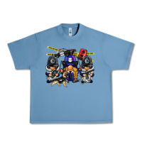 Pebble Blue police gnome Urban Heavy Tee - BarkalooDesign