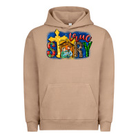 Pigment Burro True Story Holy Family Urban Hoodie - MaliasSmallBusiness