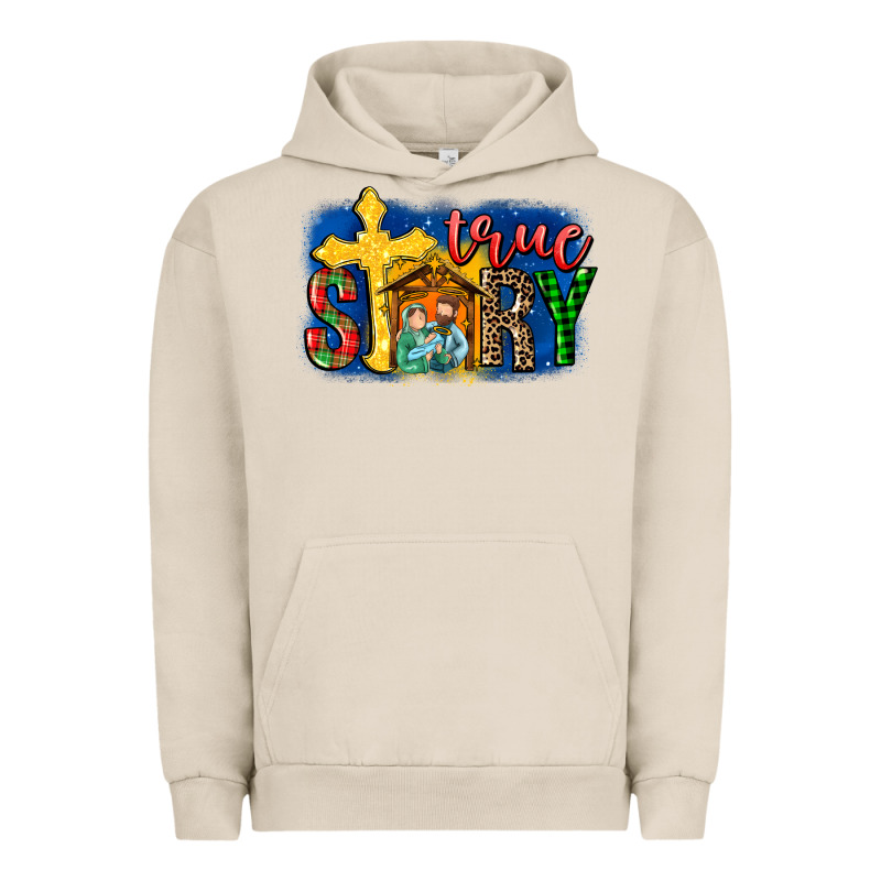 True Story Holy Family Urban Hoodie by MaliasSmallBusiness | Teevron