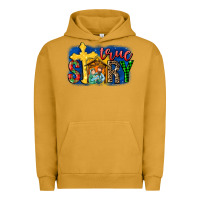 Pigment Peanut Butter True Story Holy Family Urban Hoodie - MaliasSmallBusiness