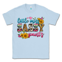 Dusty Blue western little miss sassy pants Classic Tee - Zillion Design Studio
