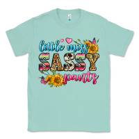 Seafoam western little miss sassy pants Classic Tee - Zillion Design Studio