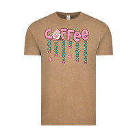 Vintage Coffee coffee and christ Vintage Tee - MaliasSmallBusiness