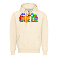 Sandshell queer Zipper Hoodie - HRA Design Shop