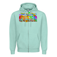 Seafoam queer Zipper Hoodie - HRA Design Shop
