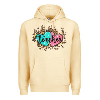 Pina Colada heart teacher Premium Hoodie - MaliasSmallBusiness