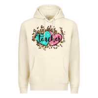 Sandshell heart teacher Premium Hoodie - MaliasSmallBusiness