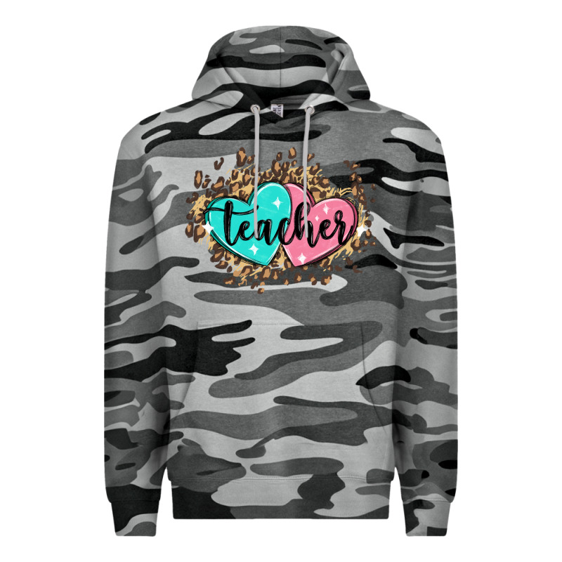 Heart Teacher Premium Hoodie by MaliasSmallBusiness | Teevron