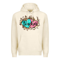 Tofu heart teacher Premium Hoodie - MaliasSmallBusiness