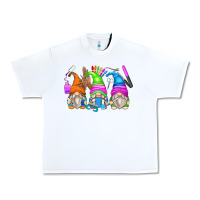 White nail tech gnomes Urban Heavy Tee - Zillion Design Studio