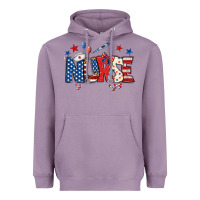 Lavender american nurse Heavyweight Hoodie - BundleAndBundleShop