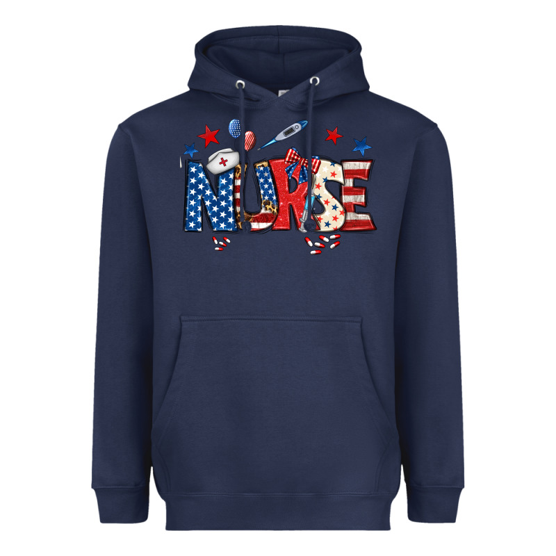 American Nurse Heavyweight Hoodie by BundleAndBundleShop | Teevron