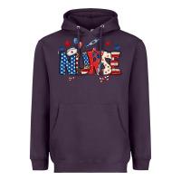 Plum american nurse Heavyweight Hoodie - BundleAndBundleShop