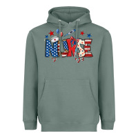 Sage american nurse Heavyweight Hoodie - BundleAndBundleShop