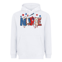 White american nurse Heavyweight Hoodie - BundleAndBundleShop