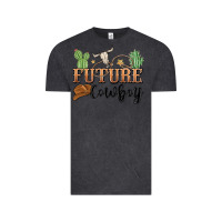 Vintage Black future cowboy Vintage Tee - MaliasSmallBusiness