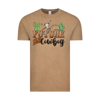 Vintage Coffee future cowboy Vintage Tee - MaliasSmallBusiness