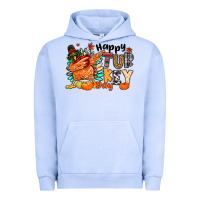 Pigment Grape Ice happy turkey day Urban Hoodie - MaliasSmallBusiness