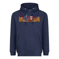 Navy american nurse libbey glass Heavyweight Hoodie - BundleAndBundleShop