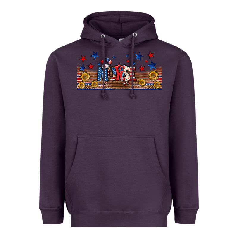 American Nurse Libbey Glass Heavyweight Hoodie by BundleAndBundleShop | Teevron