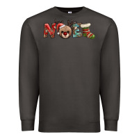 Smoke noel with sock and reindeer Premium Sweatshirt - AdoDesignShop