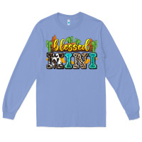 Colony Blue blessed mini Long Sleeve Tee - Zillion Design Studio