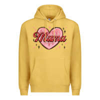 Antique Gold mama valentines Premium Hoodie - MaliasSmallBusiness