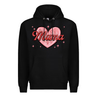 Black mama valentines Premium Hoodie - MaliasSmallBusiness