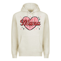 Oatmeal Heather mama valentines Premium Hoodie - MaliasSmallBusiness