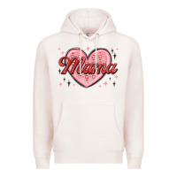 Pale Pink mama valentines Premium Hoodie - MaliasSmallBusiness